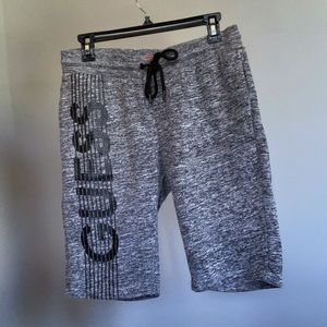 guess neon nylon active shorts